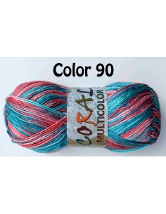 HILO Nº90 MULTICOLOR CORAL