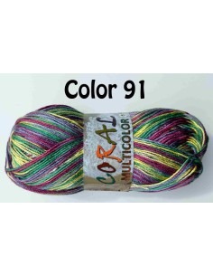 HILO Nº91 MULTICOLOR CORAL
