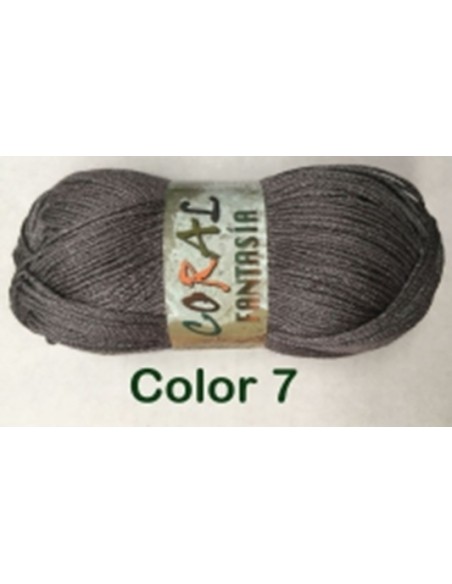 HILO CORAL FANTASIA 07 GRIS OSCURO
