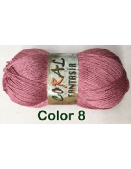 HILO CORAL FANTASIA 08 ROSA MAQUILLAJE