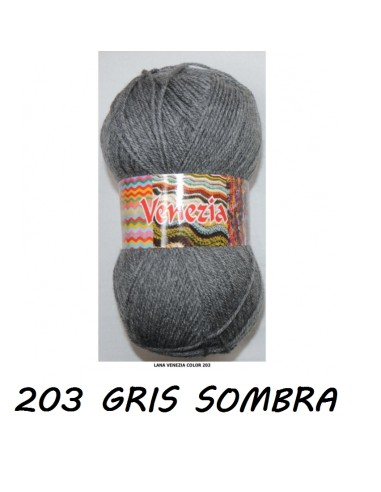 LANA VENEZIA 203 GRIS SOMBRA