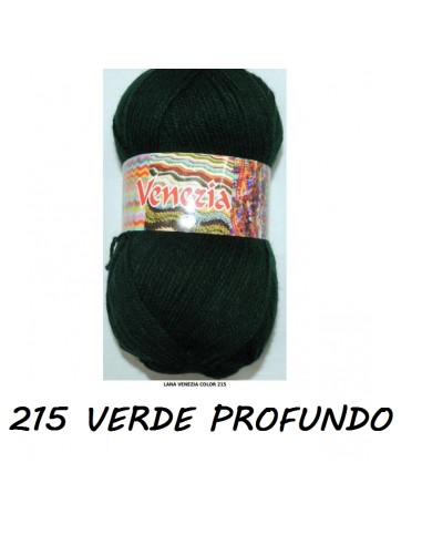 LANA VENEZIA 215 VERDE PROFUNDO