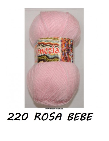 LANA VENEZIA 220 ROSA BEBE