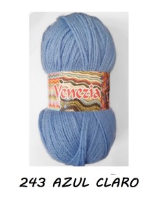 LANA VENEZIA 243 AZUL CLARO