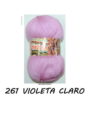 LANA VENEZIA 261 VIOLETA CLARO