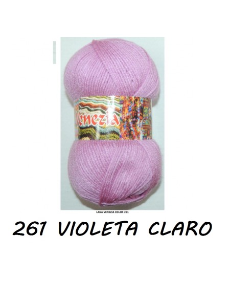 LANA VENEZIA 261 VIOLETA CLARO