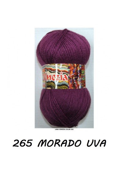 LANA VENEZIA 265 MORADO UVA