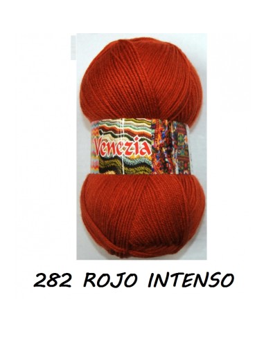LANA VENEZIA 282 ROJO INTENSO