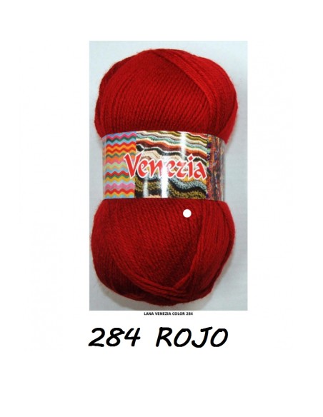 LANA VENEZIA 284 ROJO