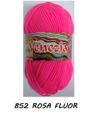 LANA VENEZIA 852 ROSA FLUOR
