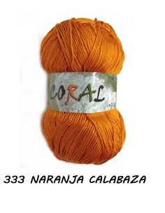 HILO CORAL 333 NARANJA CALABAZA