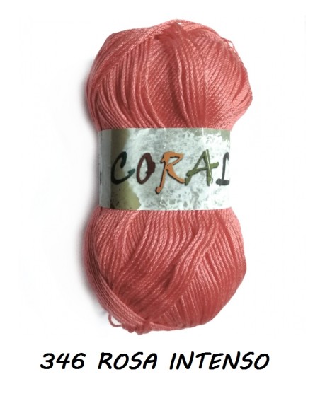 HILO CORAL 346 ROSA INTENSO