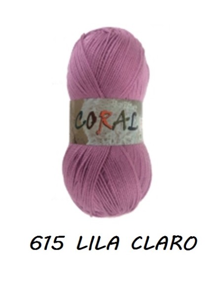 HILO CORAL 615 LILA CLARO