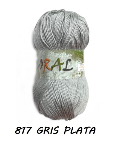 HILO CORAL 817 GRIS PLATA