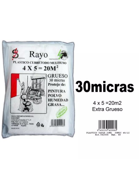 CUBRE TODO 20Mº2 30MICRAS
