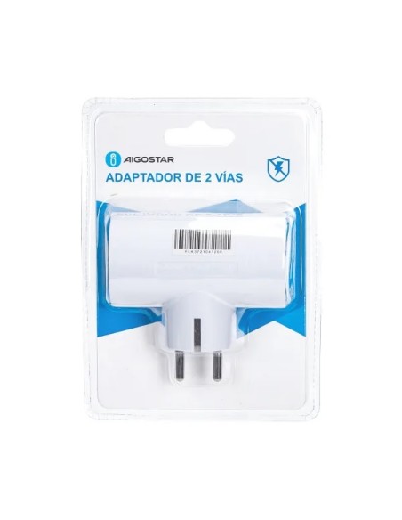 ADAPTADOR 2 VIAS (MAX 3680W,16A 250V~ 2P+E)