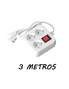 REGLETA 3 VIAS 3 METROS INTERRUPTOR
