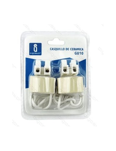 PORTALAMPARA DE CERAMICA GU10