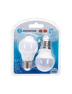 BOMBILLA 2UND 6W E27 6500K LED