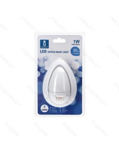 LAMPARA 1W 6500K NOCHE LED TRASPUESTA
