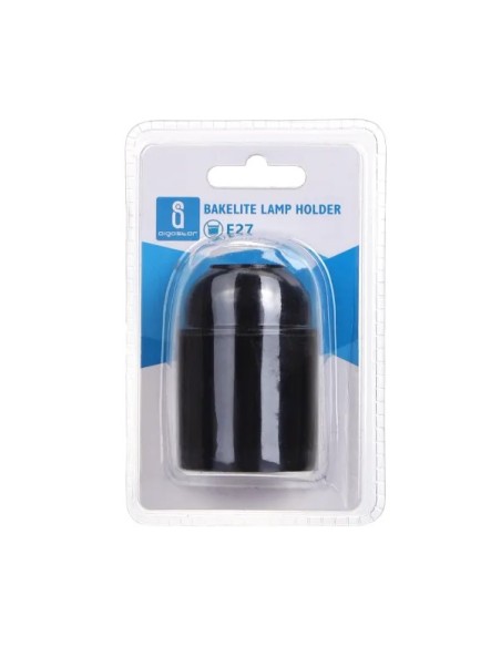 PORTALAMPARAS E27 BAQUELITA CON BLOQUEO AUTOMATICO