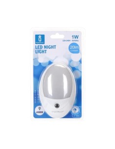 LAMPARA 1W 6500K NOCHE SENSOR DE LUZ