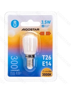 BOMBILLA T26 E14 3.5W LED  FRIGORÍFICO