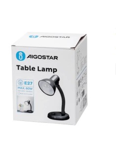 LAMPARA MESA METALICA E27 (MAX.60W,E27)