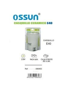 PORTALAMPARAS CERAMICO E40