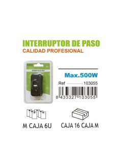 INTERRUPTOR NEGRO