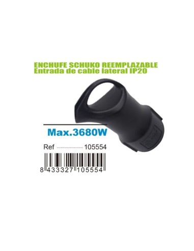 ENCHUFE LATERAL REEMPLAZABLE