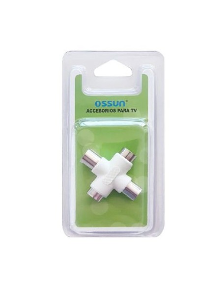 CONECTOR DERIVADOR COAXIAL CRIZ TV 9.52MM 1UN 2H/2M