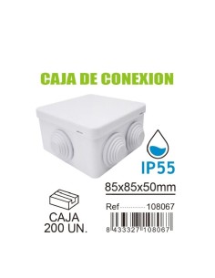 CAJA DE CONEXION IP55 85x85x50MM