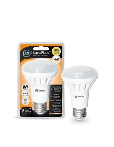 BOMBILLA 8W E27 3000K R63 LED REFLECTORA