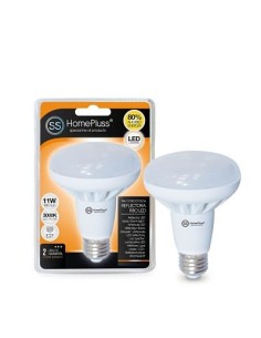 BOMBILLA 11W E27 3000K R80 LED REFLECTORA