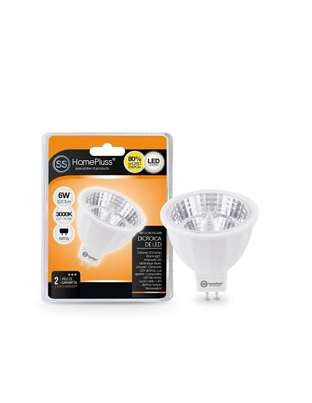 BOMBILLA 6W MR16 3000K DICORICA