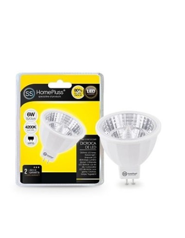 BOMBILLA 6W MR16 4200K DICORICA