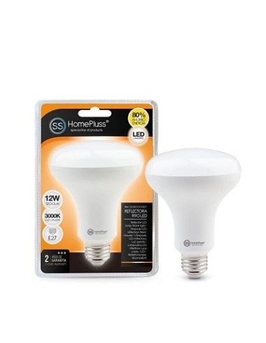 BOMBILLA 12W E27 3000K R90 REFLECTORA