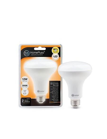BOMBILLA 12W E27 3000K R90 REFLECTORA