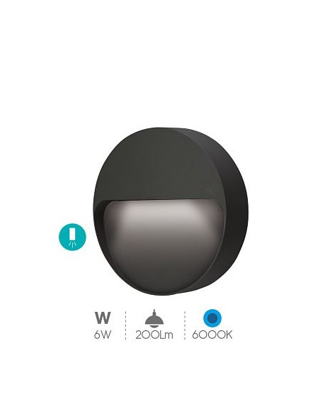 APLIQUE 6W 6000K IP 65 ANTARCITA CHERECKA