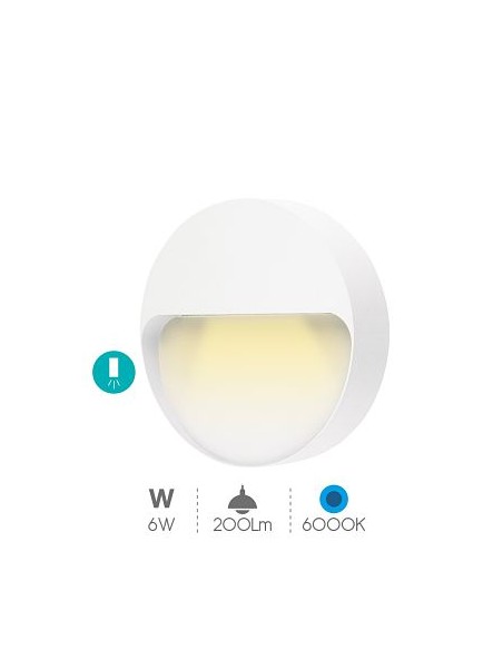 APLIQUE 6W 6000K IP 65 BLANCO CHERECKA