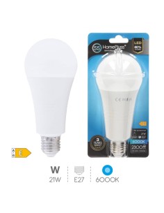 BOMBILLA 21W E27 6000K LED ESFERICA