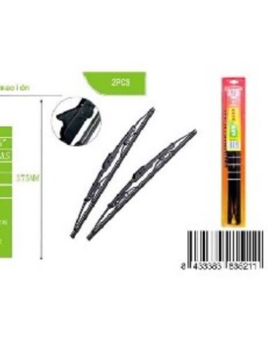 LIMPIAPARABRISAS 2PCS 15*