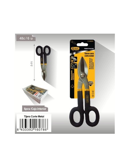 TIJERA 10" CORTE METAL 10