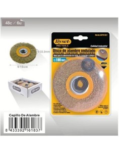 DISCO 100X22MM CEPILLO DE ALAMBRE