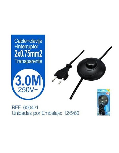 CABLE+PULSADOR CLAVIJA