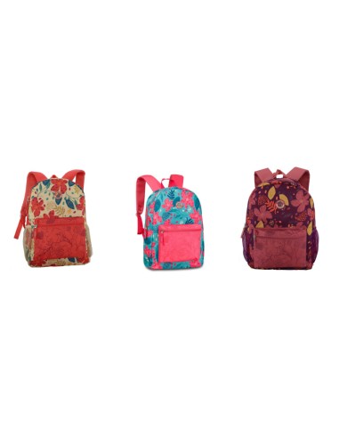 CLIO MOCHILA FLORAL  17"