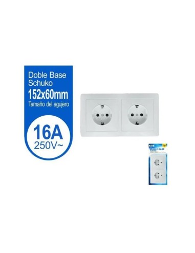 ENCHUFE 2 VIA EN SUPERFICIE