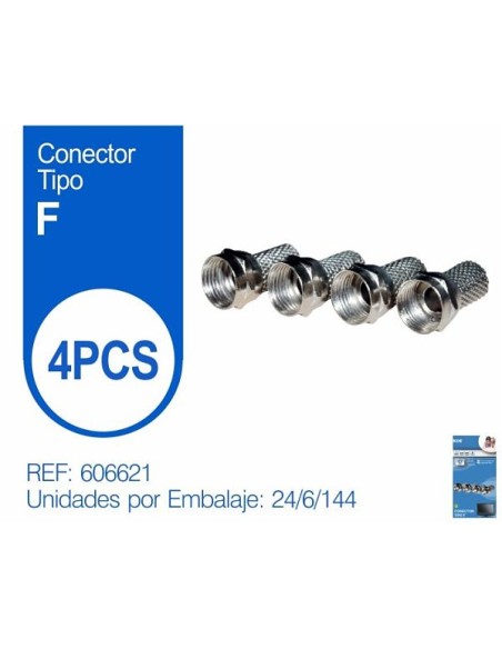CONECTOR TIPO F 4UND