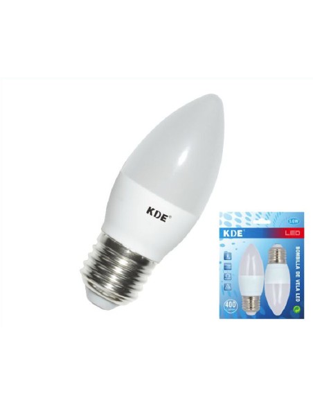 BOMBILLA 2UND 4W E27 6500K LED VELA